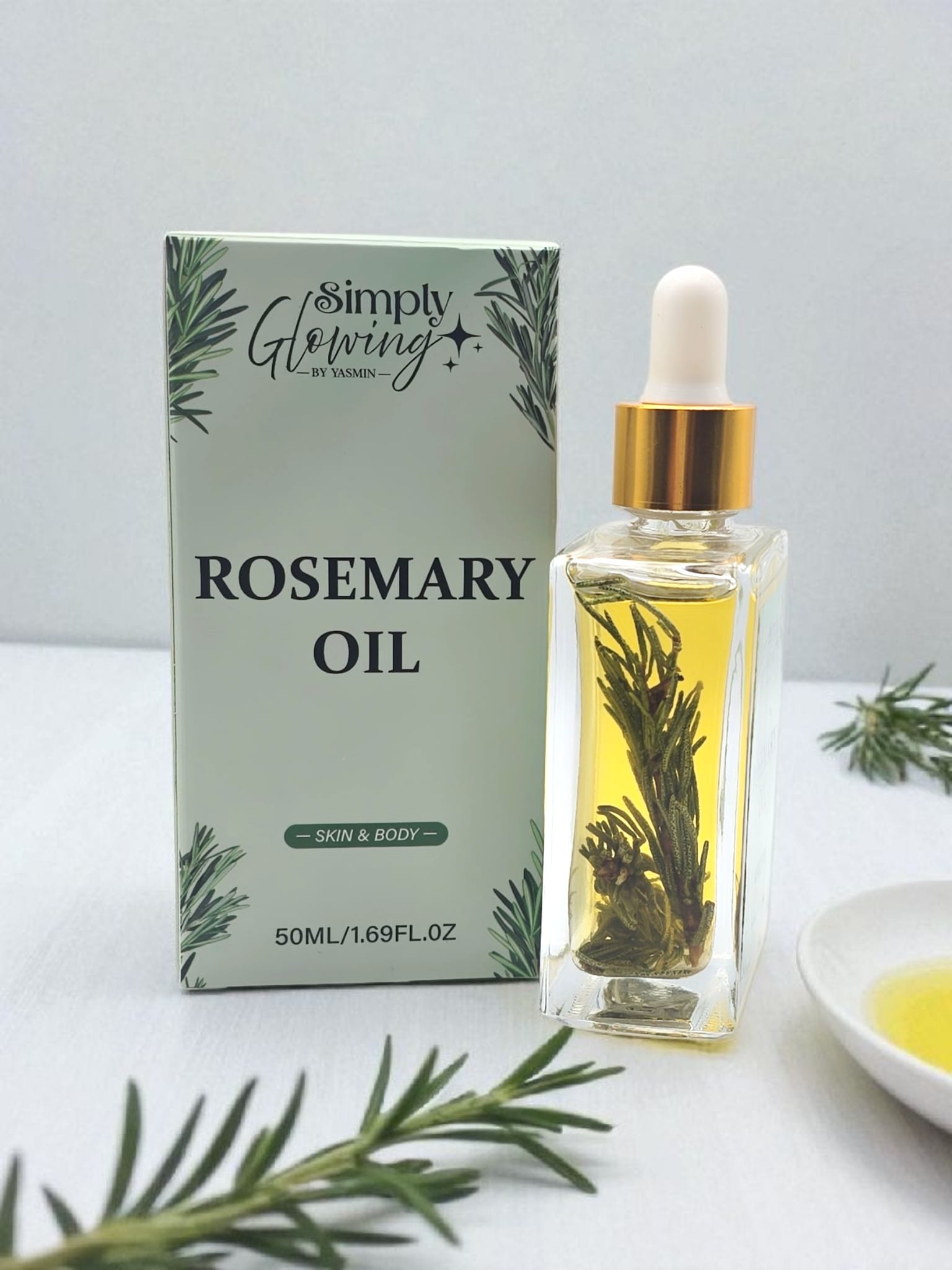 Rosemary Oil - Hair and Skin Revitalizing Serum